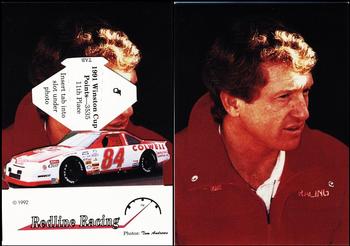 1992 Redline Racing Standups #9 Bill Elliott Front