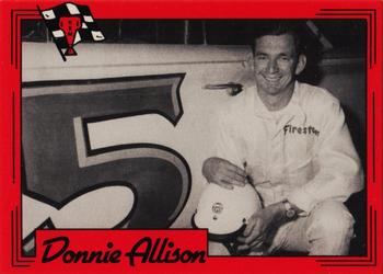 1991 K & M Sports Legends Donnie Allison #DA11 Donnie Allison Front