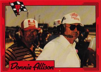 1991 K & M Sports Legends Donnie Allison #DA27 The Allison Brothers Front