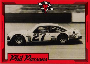 1991 K & M Sports Legends Phil Parsons #PP9 Phil Parsons' car Front