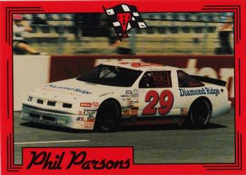 1991 K & M Sports Legends Phil Parsons #PP29 Phil Parsons' car Front