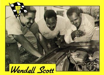 1991 K & M Sports Legends Wendell Scott #WS11 Wendell Scott / Wendell Scott Jr. / Franklin Scott Front