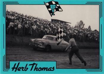 1991 K & M Sports Legends Herb Thomas #HT6 Herb Thomas's Car Front