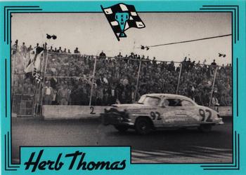 1991 K & M Sports Legends Herb Thomas #HT11 Herb Thomas's Car Front