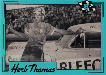 1991 K & M Sports Legends Herb Thomas #HT14 Herb Thomas Front