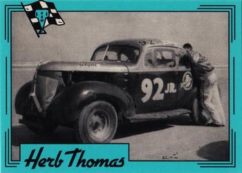 1991 K & M Sports Legends Herb Thomas #HT15 Herb Thomas's Car Front