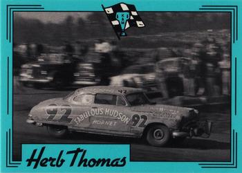 1991 K & M Sports Legends Herb Thomas #HT19 Herb Thomas's Car Front