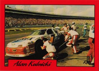 1992 K & M Sports Legends Alan Kulwicki #AK16 Alan Kulwicki in Pits Front