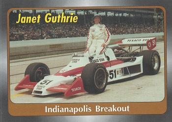 1992 SportStars Racing Collectibles #15 Janet Guthrie Front