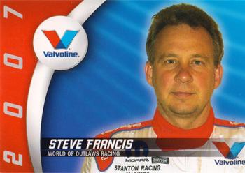 2007 Valvoline Racing #NNO Steve Francis Front
