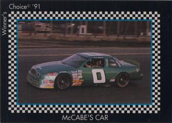 1991 Winner's Choice New England #29 Dick McCabe's Car Front