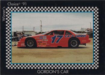 1991 Winner's Choice New England #62 Tracy Gordon's Car Front