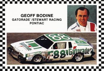 1992 Coyote Card Company Rookies #4 Geoff Bodine Front