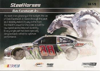 2012 Press Pass Ignite - Steel Horses #SH 1 Dale Earnhardt Jr's Car Back