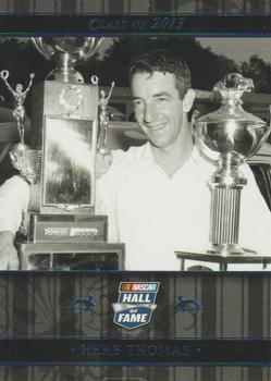 2013 Press Pass - NASCAR Hall of Fame Blue #NHOF 157 Herb Thomas Front