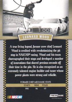 2012 Press Pass Legends - Silver Holofoil #36 Leonard Wood Back