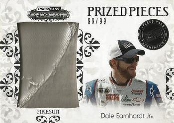 2012 Press Pass Showcase - Prized Pieces #PP-DE Dale Earnhardt Jr. Front