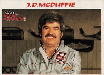 1989-92 Racing Champions Stock Car #01161 J.D. McDuffie Front