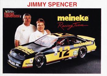 1993 Racing Champions Stock Car #02026 Jimmy Spencer Front
