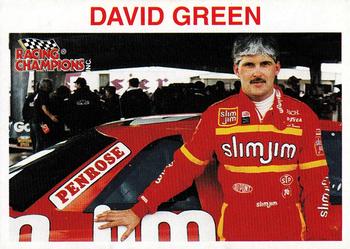 1995 Racing Champions Stock Car #01153-03782 David Green Front
