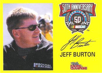 1998 Racing Champions NASCAR #01153-04148 Jeff Burton Front