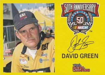 1998 Racing Champions NASCAR #01153-04143 David Green Front