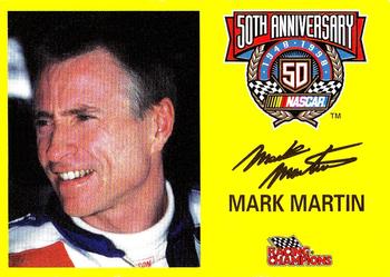 1998 Racing Champions NASCAR #01153-04134 Mark Martin Front