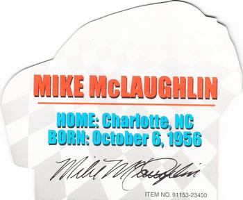 1999 Racing Champions #91153-23400 Mike McLaughlin Back