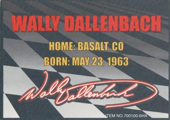 2000 Racing Champions #700100-6HA Wally Dallenbach Back