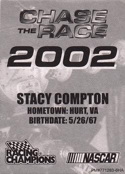 2002 Racing Champions #771283-6HA Stacy Compton Back