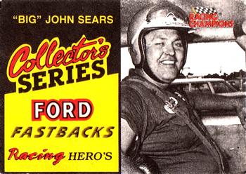 1992 Racing Champions Racing Hero's #01679 John Sears Front
