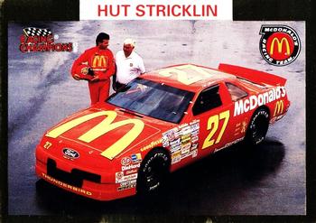 1993 Racing Champions Premier #01838 Hut Stricklin Front