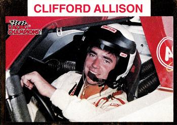 1994 Racing Champions Premier #02815 Clifford Allison Front