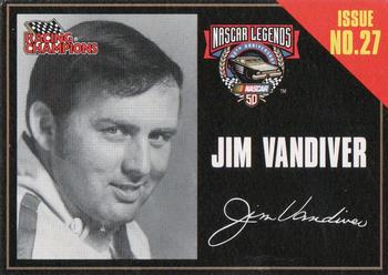 1998 Racing Champions Legends #27 Jim Vandiver Front