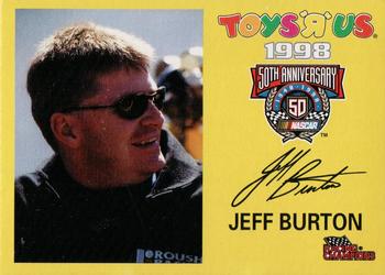 1998 Racing Champions Toys'Я'Us Gold Chrome #00927-04130 Jeff Burton Front