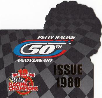 1999 Racing Champions Petty Racing 50th Anniversary #1980 Richard Petty Back