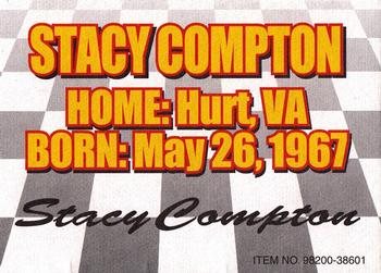 1999 Racing Champions Exclusives #98200-38601 Stacy Compton Back