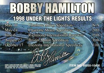 1999 Racing Champions Under the Lights #95050-10400 Bobby Hamilton Back