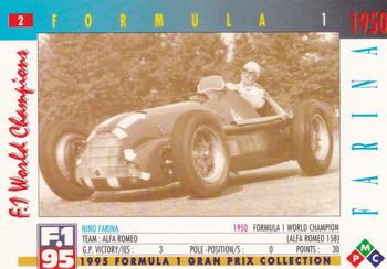 1995 PMC Formula 1 #2 Nino Farina Back