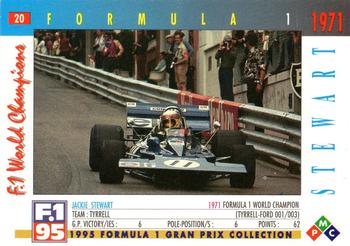 1995 PMC Formula 1 #20 Jackie Stewart Back