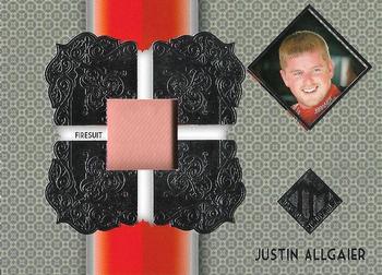 2013 Press Pass Total Memorabilia - Total Memoribilia - Single Silver #TM-JA Justin Allgaier Front