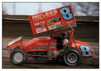 1990 World of Outlaws - Post Cards #8 Doug Wolfgang Front