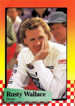 1989 Maxx - Preview Set #NNO Rusty Wallace Front