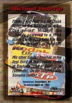 1995 Maxx - Series II Retail #244 Michael Waltrip Back