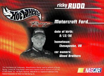 2004 Hot Wheels Racing #NNO Ricky Rudd Back