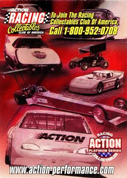 1998 Action #NNO Dale Earnhardt Jr. Back