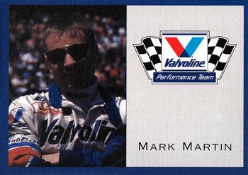 1993 Action Valvoline Performance Team #NNO Mark Martin Front