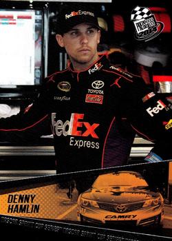 2014 Press Pass #14 Denny Hamlin Front