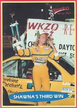 1991 Sparky's Racing Team #4 Pole Sitter and Race Winner Front