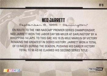 2013 Press Pass Legends - Famous Feats #FF 9 Ned Jarrett Back